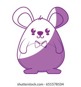 Hamster kawaii cartoon