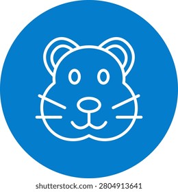 Hamster Line Multi Circle Color