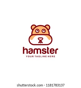 Hamster Logo Template Stock Vector (Royalty Free) 1181783137 | Shutterstock