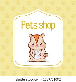 Hamster pet shop