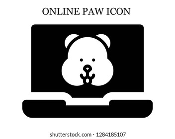 Hamster search icon. Editable Hamster search icon for web or mobile.