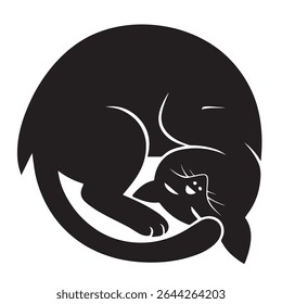 hamster dormindo pet glifo ícone vetor. hamster dormindo pet sinal. símbolo isolado ilustração