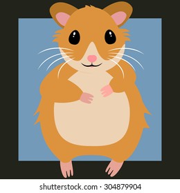 Hamster vector image