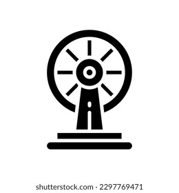 hamster wheel icon for your website design, logo, app, UI.