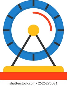 Hamster wheel Vector Icon Design Symbol