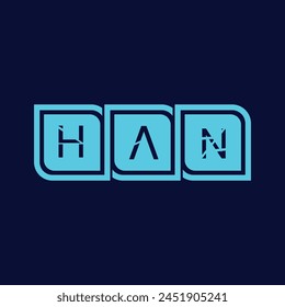 HAN Creative logo And Icon Design