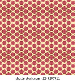 
Han Drawn Flower Dot Seamless Pattern Design