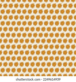 
Han Drawn Flower dot Seamless Pattern Design