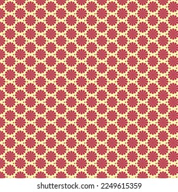 
Han Drawn Flower Dot Seamless Pattern Design