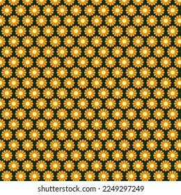 
Han Drawn Flower Seamless Pattern Design