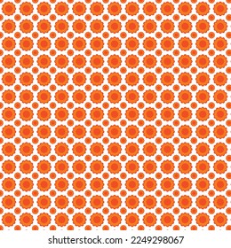 Han Drawn Flower Seamless Pattern Design