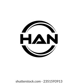 HAN Logo Design, Inspiration for a Unique Identity. Modern Elegance and Creative Design. Watermark Your Success with the Striking this Logo.