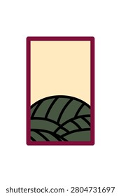 Hanafuda cards featuring pampas grass and dregs