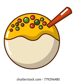 Hanami dango icon. Cartoon illustration of hanami dango vector icon for web