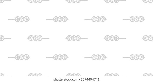 Hanami Dango pattern background. doodle dango pattern background. Dango Seamless Pattern background.