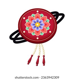 Hanbok hair accessories bassi traditional head ornament