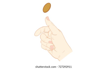 hand action vector