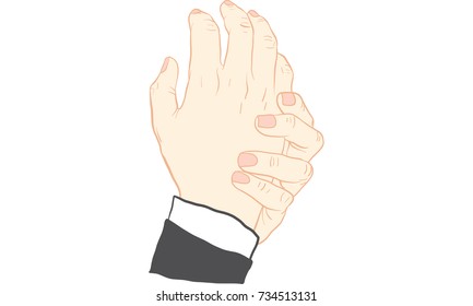 hand action vector