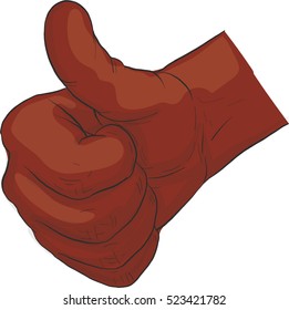 Hand action,awesome sign