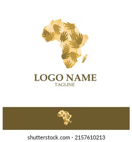 Hand Of Africa Logo, Foundation Logo