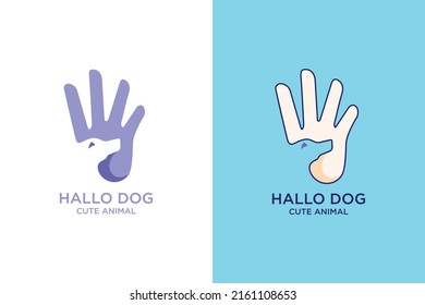 hand with animal concept design