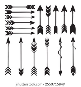 Hand Arrow Vector Eps Set 02