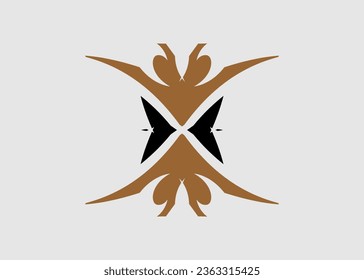 hand art abstract motif, beautiful pattern combination	