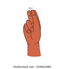 Hand asks for money. Money transfer, lack of money, receive, hold concept. Vector flat illustration.