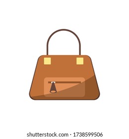 Hand bag graphic design template vector isolated illustration