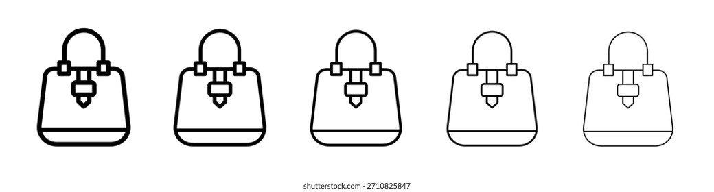 Handtasche Symbol Design, Logo, App, UI. Vektorgrafik, EPS