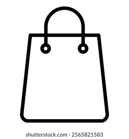 Hand Bag Icon Element For Design