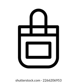 hand bag icon or logo isolated sign symbol vector illustration - high quality black style vector icons
