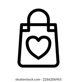 icono del bolso de mano o logotipo símbolo de signo aislado ilustración del vector - iconos vectoriales de estilo negro de alta calidad
