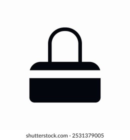 hand bag icon sign vector