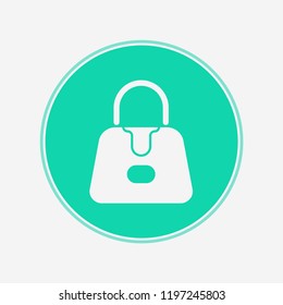 Hand bag vector icon sign symbol