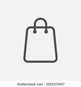 Hand Bag Vector Icon For Women Girls And Shopping Bag 