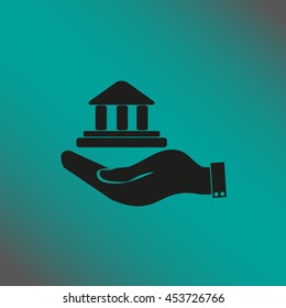  Hand and bank building. 