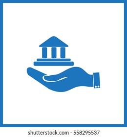  Hand and bank building. 