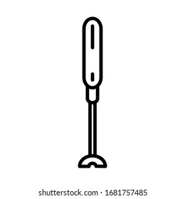 hand blender icon design vector template