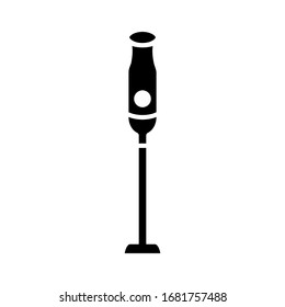 hand blender icon design vector template