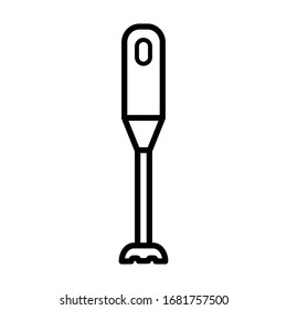 hand blender icon design vector template