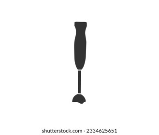Hand Blender icon in line style icon,kitchen item vector icon for web. hand blender icon design vector template. Symbol in trendy outline style. isolated on white background. EPS 10.