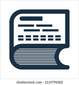 Hand book and Read Book icon