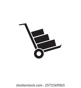 Hand Box Cart Icon Vector Logo Template Illustration
icon vector line logo design illustration outline flat on white background simple icons