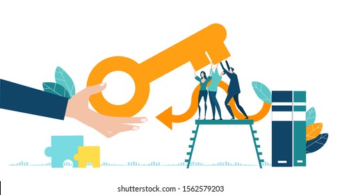 Information Concept Isometric Digital Marketing Strategy Stock Vector ...