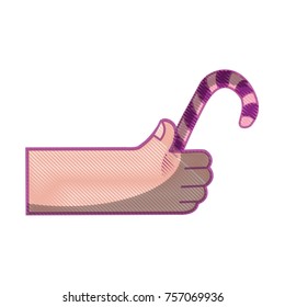 hand with candy sweet dessert sugar