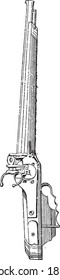 Hand cannon, From the Dictionary of Word and Things, 1888.