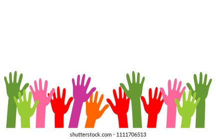 Hand care, finger logo