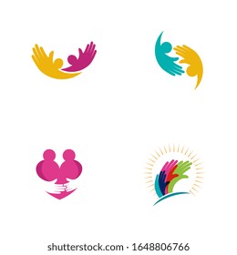 Icono de atención manual Diseño de ilustración vectorial de plantilla