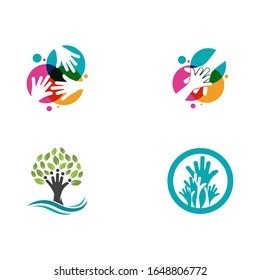 Icono de atención manual Diseño de ilustración vectorial de plantilla